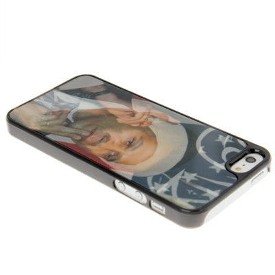 3D Effects Style Bin Laden Pattern Plastic Case for iPhone 5 & 5s & SE