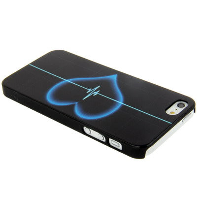 QYG Q-case High Quality An Arrow Wear Heart Pattern Plastic Protective Case for iPhone 5 & 5s & SE