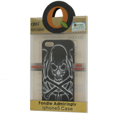 QYG Q-case High Quality Skeleton Plastic Protective Case for iPhone 5 & 5s & SE