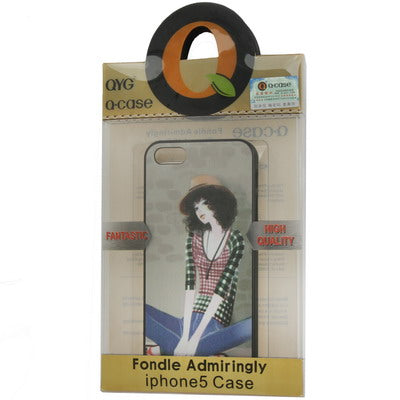 QYG Q-case High Quality Sexy Girl Plastic Protective Case for iPhone 5 & 5s & SE