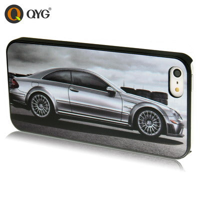 QYG Q-case High Quality Car Pattern Plastic Protective Case for iPhone 5