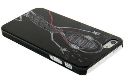 QYG Q-case High Quality Cartoon Pattern Plastic Protective Case for iPhone 5
