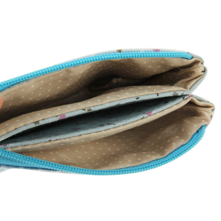 Cloth Carry Bag with Lace & Wrist Strap for iPhone 6 & 6S & 5 & 5S & 5C / iPhone 4 & 4S / i9500 / i9300 (Random Delivery)