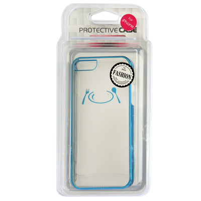 Tableware Series Pattern Transparent Plastic Case for
