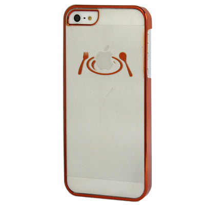 Tableware Series Pattern Transparent Plastic Case for