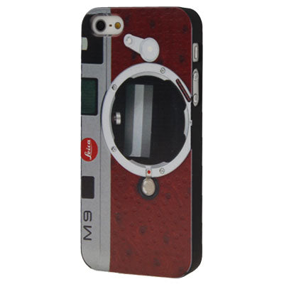 3D Camera Style Plastic Case for iPhone 5 & 5s & SE