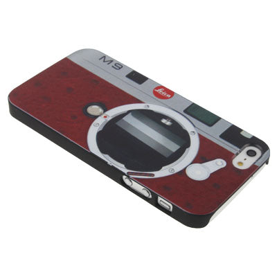 3D Camera Style Plastic Case for iPhone 5 & 5s & SE