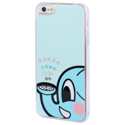 Elephant Pattern Diamond Encrusted Plastic Case for iPhone 5 & 5s & SE
