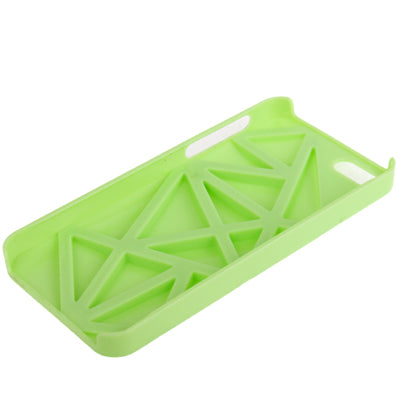 Hollow Geometric Pattern Plastic Case with Coin Holder for iPhone 5 & 5s & SE