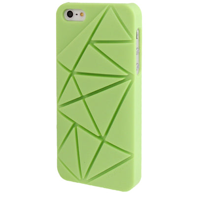 Hollow Geometric Pattern Plastic Case with Coin Holder for iPhone 5 & 5s & SE