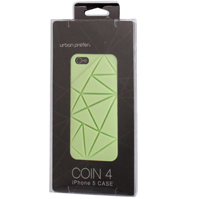 Hollow Geometric Pattern Plastic Case with Coin Holder for iPhone 5 & 5s & SE