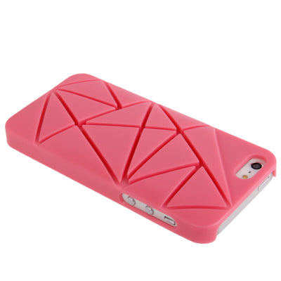 Hollow Geometric Pattern Plastic Case with Coin Holder for iPhone 5 & 5s & SE