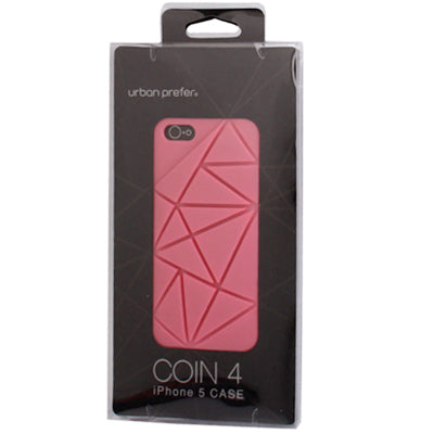 Hollow Geometric Pattern Plastic Case with Coin Holder for iPhone 5 & 5s & SE