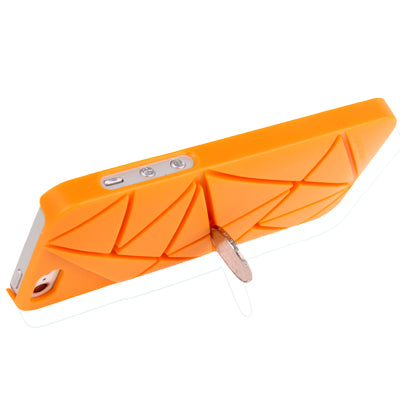 Hollow Geometric Pattern Plastic Case with Coin Holder for iPhone 5 & 5s & SE