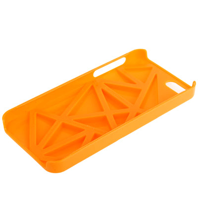 Hollow Geometric Pattern Plastic Case with Coin Holder for iPhone 5 & 5s & SE