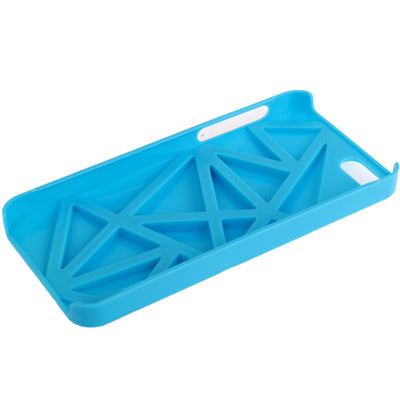 Hollow Geometric Pattern Plastic Case with Coin Holder for iPhone 5 & 5s & SE