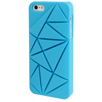 Hollow Geometric Pattern Plastic Case with Coin Holder for iPhone 5 & 5s & SE