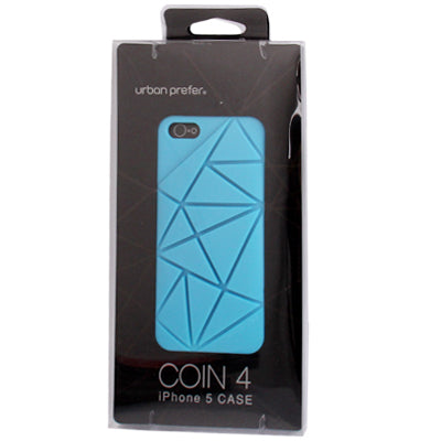 Hollow Geometric Pattern Plastic Case with Coin Holder for iPhone 5 & 5s & SE