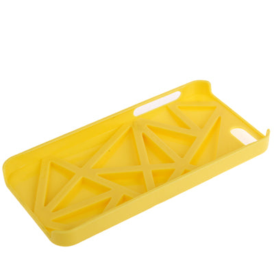 Hollow Geometric Pattern Plastic Case with Coin Holder for iPhone 5 & 5s & SE