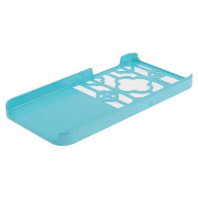Ancient Door Style Flower Pattern Hollow Plastic Case for iPhone 5