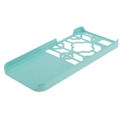 Ancient Door Style Flower Pattern Hollow Plastic Case for iPhone 5