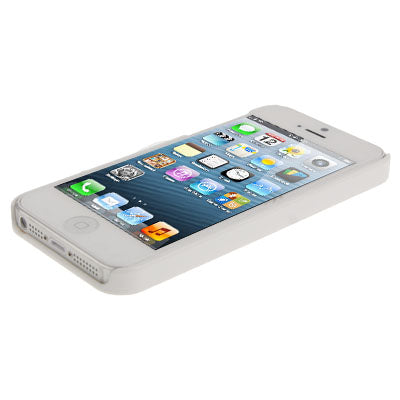 Ancient Door Style Flower Pattern Hollow Plastic Case for iPhone 5