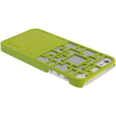 Ancient Door Style Geometric Pattern Hollow Plastic Case for iPhone 5