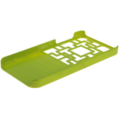 Ancient Door Style Geometric Pattern Hollow Plastic Case for iPhone 5