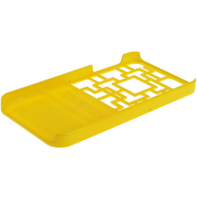 Ancient Door Style Geometric Pattern Hollow Plastic Case for iPhone 5