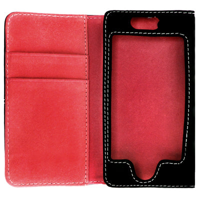 Horizontal Flip Soft Leather Case with Credit Card Slots for