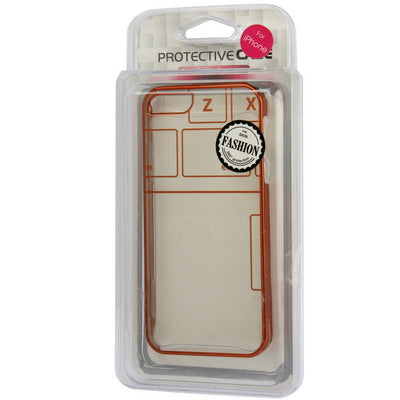 Keyboard Style Ultra Slim Transparent Plastic Case for iPhone 5
