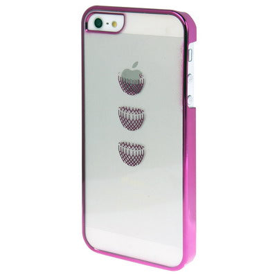 Basketball Style Ultra Slim Transparent Plastic Case for iPhone 5 & 5s & SE