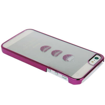 Basketball Style Ultra Slim Transparent Plastic Case for iPhone 5 & 5s & SE