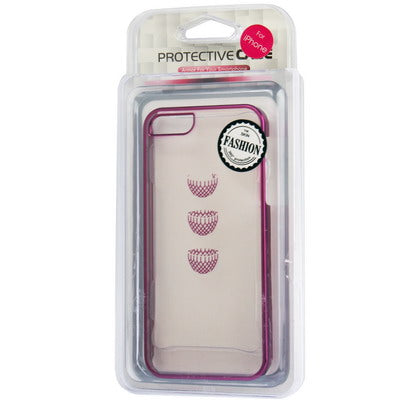 Basketball Style Ultra Slim Transparent Plastic Case for iPhone 5 & 5s & SE