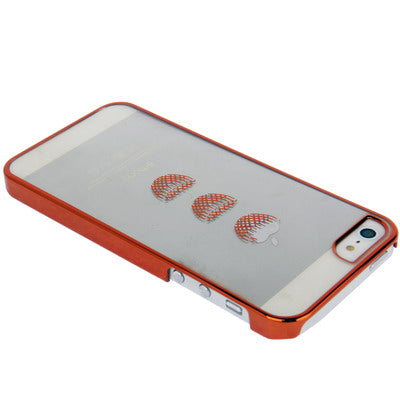 Basketball Style Ultra Slim Transparent Plastic Case for iPhone 5 & 5s & SE