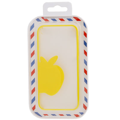 Emboss Apple Style Translucent Protective Case for iPhone 5 & 5