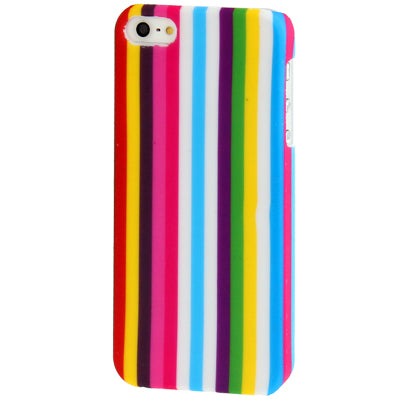 Colour Pattern Scratch Resistance Plastic Protective Case for iPhone 5 & 5s & SE