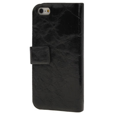 Horizontal Flip Leather Case with Credit Card Slots & Holder for iPhone 5 & 5s & SE & SE