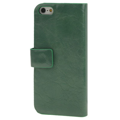 Horizontal Flip Leather Case with Credit Card Slots & Holder for iPhone 5 & 5s & SE & SE