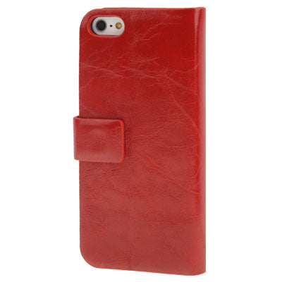 Horizontal Flip Leather Case with Credit Card Slots & Holder for iPhone 5 & 5s & SE & SE