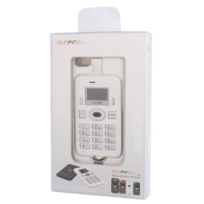 2 in 1 Pasting Skin Plastic Case + P5 GSM Mobile Phone for iPhone 5, Bluetooth + Alarm Clock + SMS Function, Dual Frequency: GSM 900 / 1800MHz(White)
