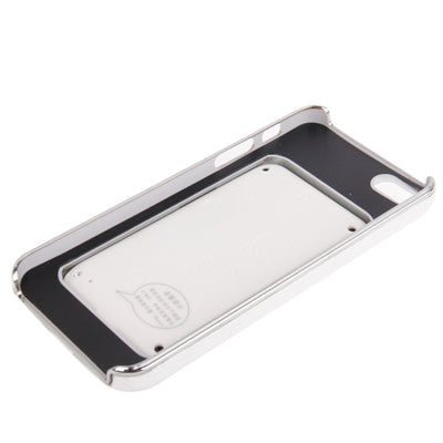 2 in 1 Pasting Skin Plastic Case + P5 GSM Mobile Phone for iPhone 5, Bluetooth + Alarm Clock + SMS Function, Dual Frequency: GSM 900 / 1800MHz(White)