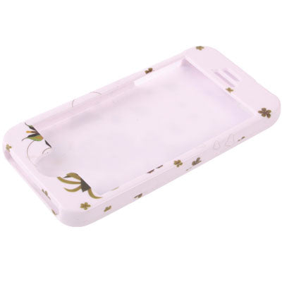 2 in 1 (Front + Back) Sunflower Pattern Detachable Plastic Protective Case for iPhone 5 & 5s & SE