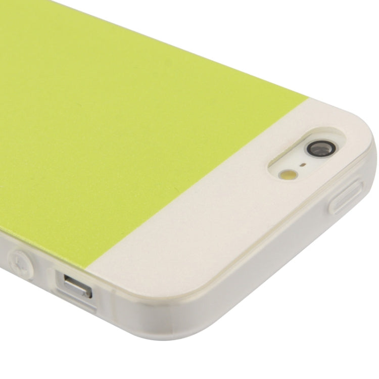 2-color Series Shimmering Powder TPU Case for iPhone 5 & 5s & SE & SE