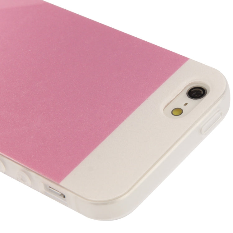 2-color Series Shimmering Powder TPU Case for iPhone 5 & 5s & SE & SE