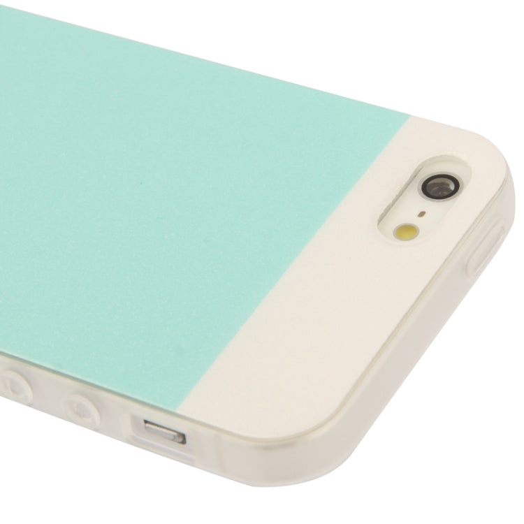 2-color Series Shimmering Powder TPU Case for iPhone 5 & 5s & SE & SE