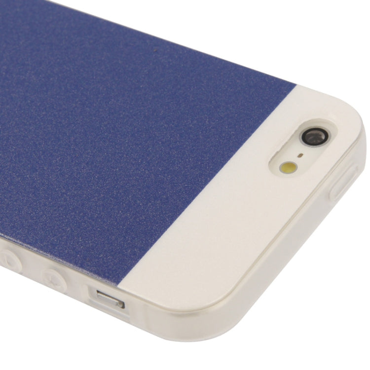 2-color Series Shimmering Powder TPU Case for iPhone 5 & 5s & SE & SE