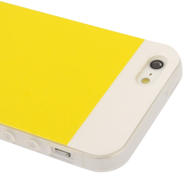 2-color Series Shimmering Powder TPU Case for iPhone 5 & 5s & SE & SE