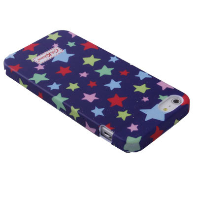 Cath Kidston Series Stars Pattern TPU Shell for iPhone 5 & 5s & SE(Purple)