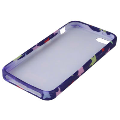Cath Kidston Series Stars Pattern TPU Shell for iPhone 5 & 5s & SE(Purple)
